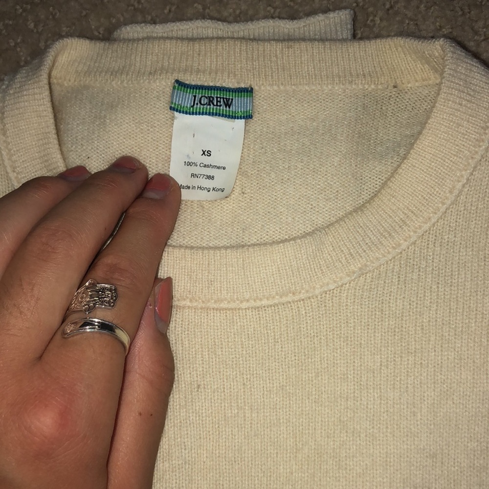Cashmere J. Crew sweater